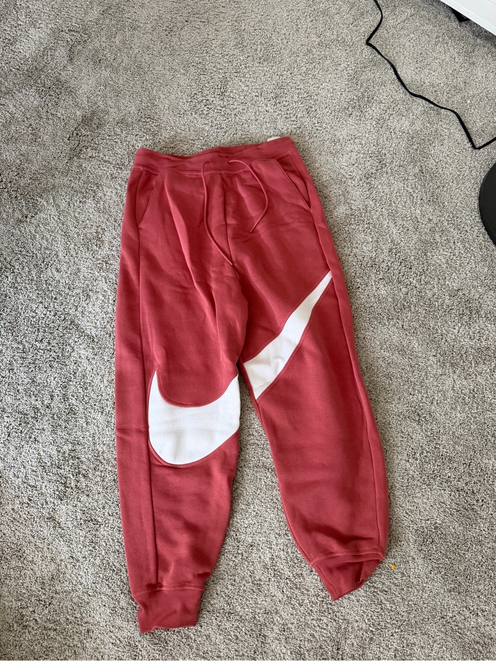 Nike  Jogger Sweatpants with White Swoosh